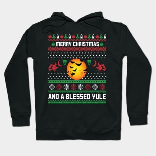 Merry Christmas and a Blessed Yule Hoodie